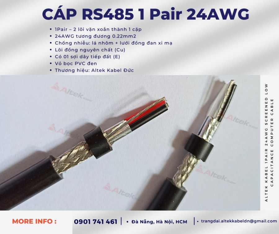 Cáp tín hiệu RS485 1 pair 24AWG tại Đà Nẵng, Hà Nội, HCM-image-5