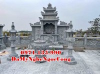 Đắk Nông Xây - lắp đặt sẵn mẫu lăng mộ đá đẹp bán tại Đắk Nông - gia đình dòng h