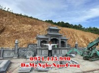 Đắk Nông Mẫu lăng mộ đá song thân đẹp bán tại Đắk Nông - gia đình dòng họ