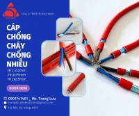 Dây báo cháy 2x1.5mm2 chống cháy chống nhiễu