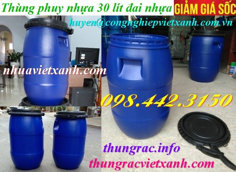 Phuy nhựa 30 lít giá siêu rẻ call 0984423150 – Huyền-image-2