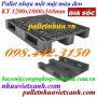 Pallet nhựa đen 1200x1000x160mm giá rẻ call 0984423150 Huyền