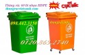 Thùng rác 60 lít có bánh xe nhựa HDPE giảm giá cực sốc call 0984423150 – Huyền