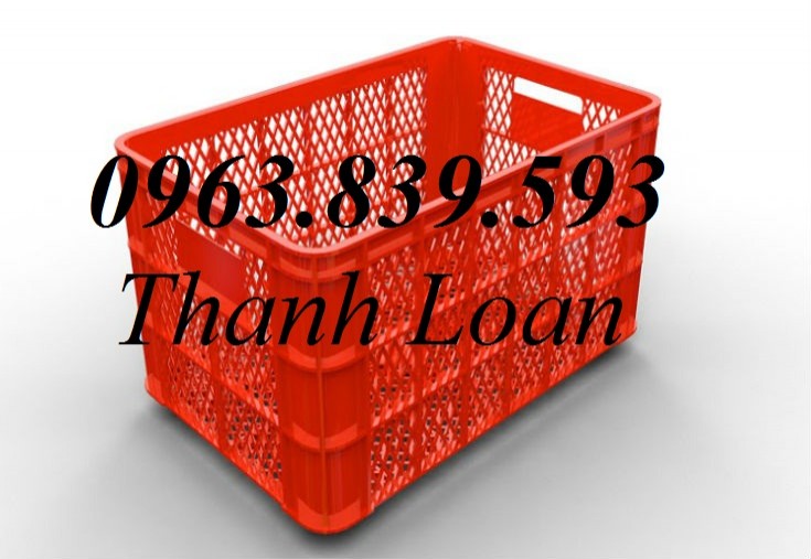 Sóng nhựa đan - rổ nhựa công nghiệp có bánh xe giá cạnh tranh - LH: 0963.839.593-image-5