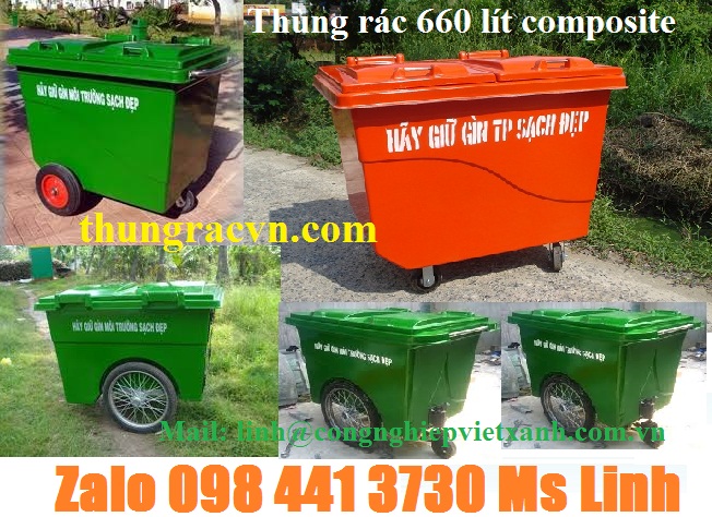 Thùng rác 660 lít composite-image-3