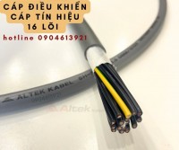 Cáp điều khiển, cáp tín hiệu chống nhiễu 16 lõi 16x0.5, 16x0.75 16x1.0 16x1.5