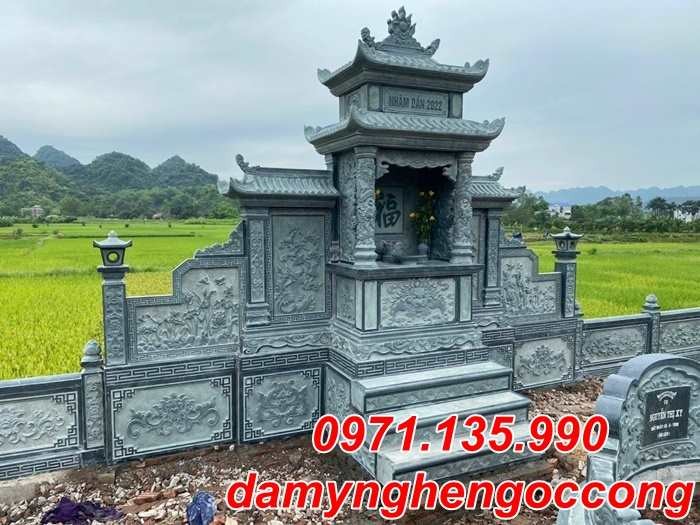 Vĩnh Long Bán mẫu nghĩa trang đá song thân đẹp tại Vĩnh Long - lăng mộ bằng đá-image-5