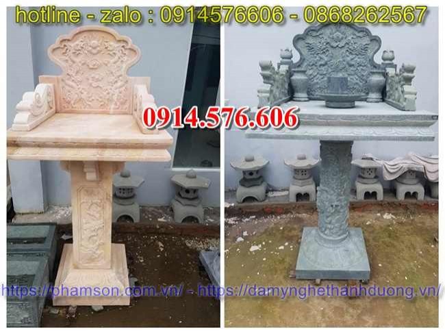 quảng ninh 73 miếu thờ đá đẹp bán quảng ninh, đá xanh trắng tự nhiên-image-2