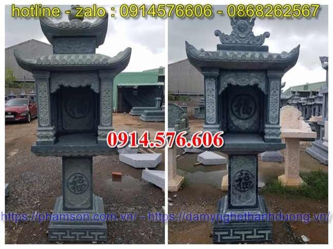 quảng ninh 73 miếu thờ đá đẹp bán quảng ninh, đá xanh trắng tự nhiên-image-3