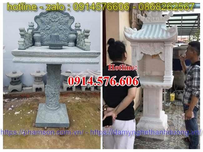 quảng ninh 73 miếu thờ đá đẹp bán quảng ninh, đá xanh trắng tự nhiên-image-5