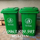 Thùng rác công cộng 240L - thùng rác y tế 240L rẻ/ 0963.839.593