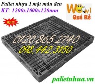 Thanh lý pallet nhựa, pallet nhựa đen, pallet nhựa xuất khẩu giá siêu rẻ