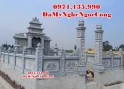 Tây Ninh Hình Ảnh Bán mẫu nghĩa trang lăng mộ gia tộc đá đẹp tại Tây Ninh