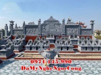 Tây Ninh Bán mẫu nghĩa trang lăng mộ gia tộc đá tự nhiên đẹp tại Tây Ninh