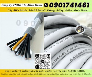 Cáp điều khiển, cáp tín hiệu 10x0.75 Cần Thơ, Long An, Đồng Tháp