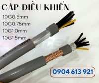 Cáp điều khiển/ cáp tín hiệu 10 lõi 0.5/0.75/1.0/1.5mm