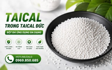 Taical trong, Taical đục (bột đá) – ứng dụng đa dạng: ➡️ Thổi túi, thổi bình, ép