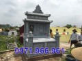 mẫu mộ đá đôi tự nhiên đẹp bán hà nam, dòng họ 7855