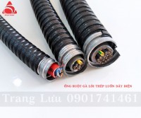 Ống ruột gà lõi thép bọc nhựa phi 20 (phi 1/2)