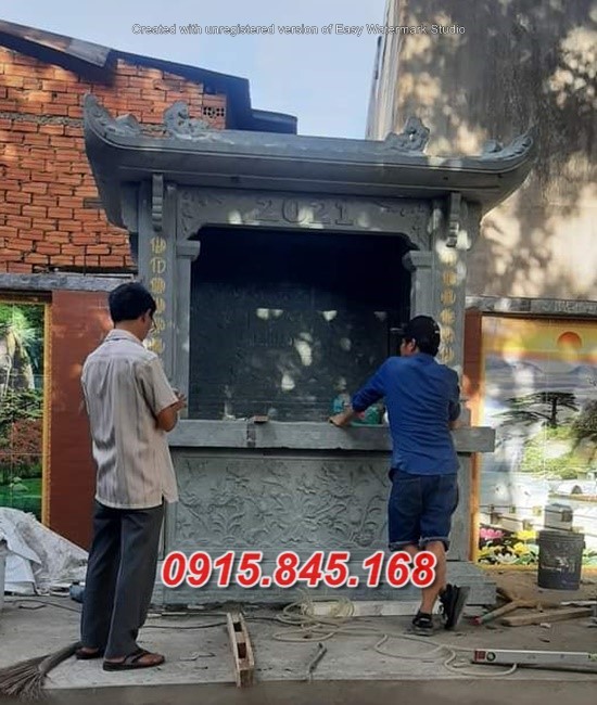 quảng ninh 37 miếu thờ nhà thờ họ từ đường đá bán, đá tự nhiên nguyên khối-image-2