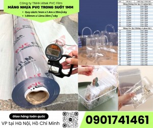 Tổng kho màng nhựa pvc dẻo trong suốt tại Hà Nội, Hồ Chí Minh