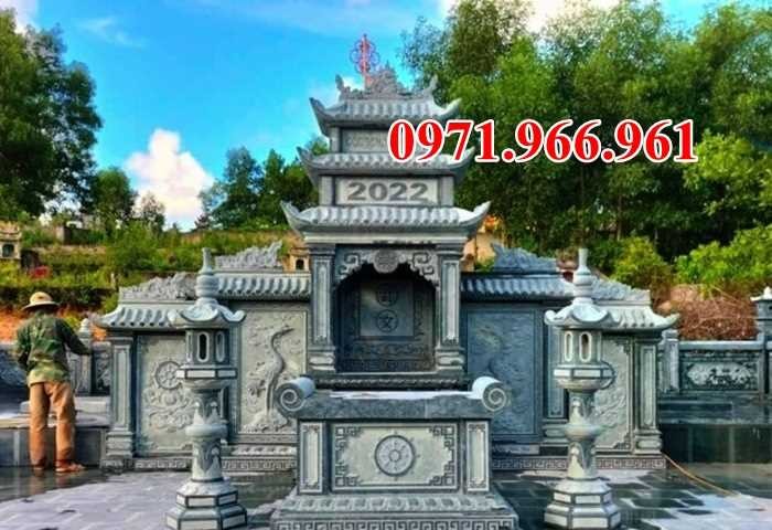 mẫu khu lăng mộ đá xanh rêu đẹp bán quảng nam-image-2