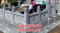 68 lắp đặt tường bao hàng rào bằng đá đẹp bán tiền giang, nhà mồ