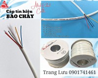 Cáp tín hiệu báo cháy 4 lõi cho lắp đặt PCCC