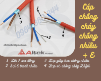 Cáp chống cháy chống nhiễu 1PR x 1,0mm2 Altek Kabel chính hãng