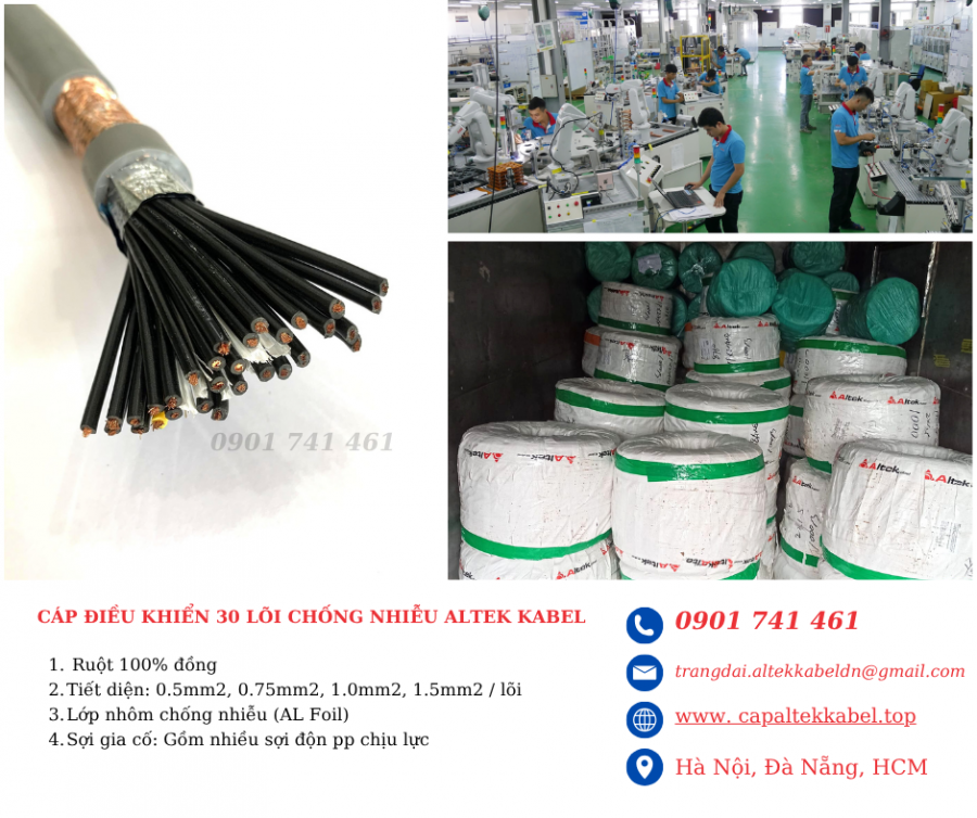 Ứng dụng thực tế cáp điều khiển 30 lõi Altek Kabel-image-3