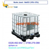 Nước Javel công nghiệp - Natri hypoclorit - NaOCl 10‰ - 12‰ | Quy cách: Bồn - Ta