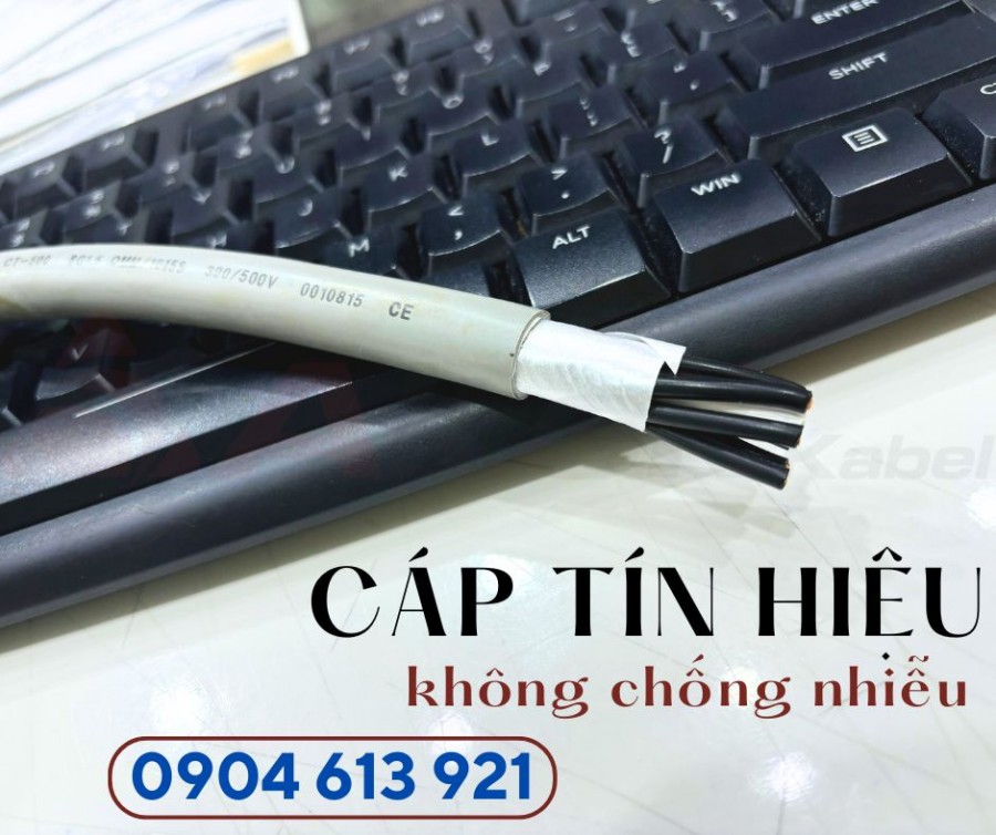 Cáp điều khiển 8x1.0mm2 Altek Kabel không chống nhiễu cho điện công nghiệp-image-2