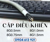 Cáp điều khiển 8x1.0mm2 Altek Kabel không chống nhiễu cho điện công nghiệp