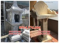 64 xây cây hương thờ bằng đá đẹp - bán tiền giang, thờ thiên địa ngoài trời