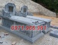 36 mẫu mộ đá đôi tự nhiên hiện đại bán bến tre, giá rẻ