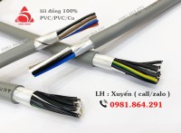 Chuyên phân phối cung cấp cáp điện điều khiển 10x0.5,10x0.75,10x1.0,10x1.5mm2