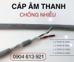 Dây tín hiệu âm thanh vặn xoắn chống nhiễu 2 pair 22AWG