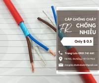 Dây báo cháy 2x1.0mm2 chống cháy chống nhiễu Altek Kabel