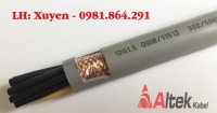 Dây cáp điều khiển 12x1.0mm2 hãng Altek Kabel, giao hàng toàn quốc