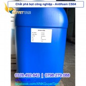 Chất phá bọt Antifoam CS04 (hóa chất kháng phá bọt công nghiệp) tại BRVT