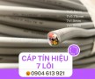 Cáp điều khiển, cáp tín hiệu 7 lõi Đà Nẵng, Hồ Chí Minh, Hà Nội