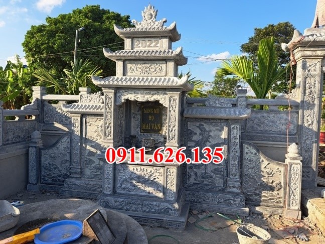 làm nhà mồ đá xanh đẹp bán tiền giang – đá tự nhiên nguyên khối-image-5