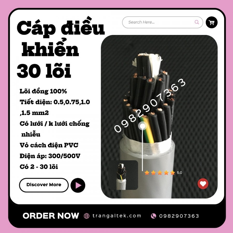 Cáp Điều Khiển 30 Lõi Altek Kabel – Giải Pháp Truyền Tín Hiệu Ổn Định-image-3