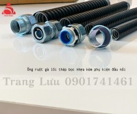 Ống ruột gà lõi thép bọc nhựa phi 16 (phi 3/8)