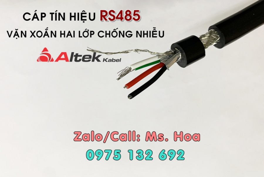 Cáp tín hiệu RS485 1 pair 18AWG hai lớp chống nhiễu-image-5