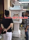 Hải Dương Hình Ảnh Mẫu cây hương thờ đá đẹp bán tại Hải Dương - Thần Linh