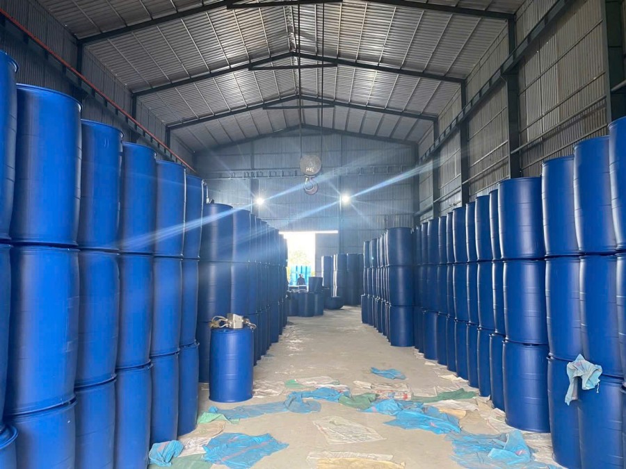 phuy nhựa 220L nắp nhỏ