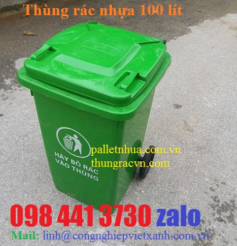 Thùng rác nhựa 100 lít-image-3