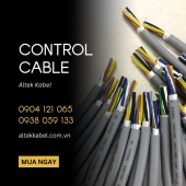 Cáp điều khiển (Control cable) thương hiệu Altek Kabel điện áp 500volt