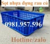 Sọt nhựa đựng rau củ, sọt nhựa đựng hàng trong siêu thị